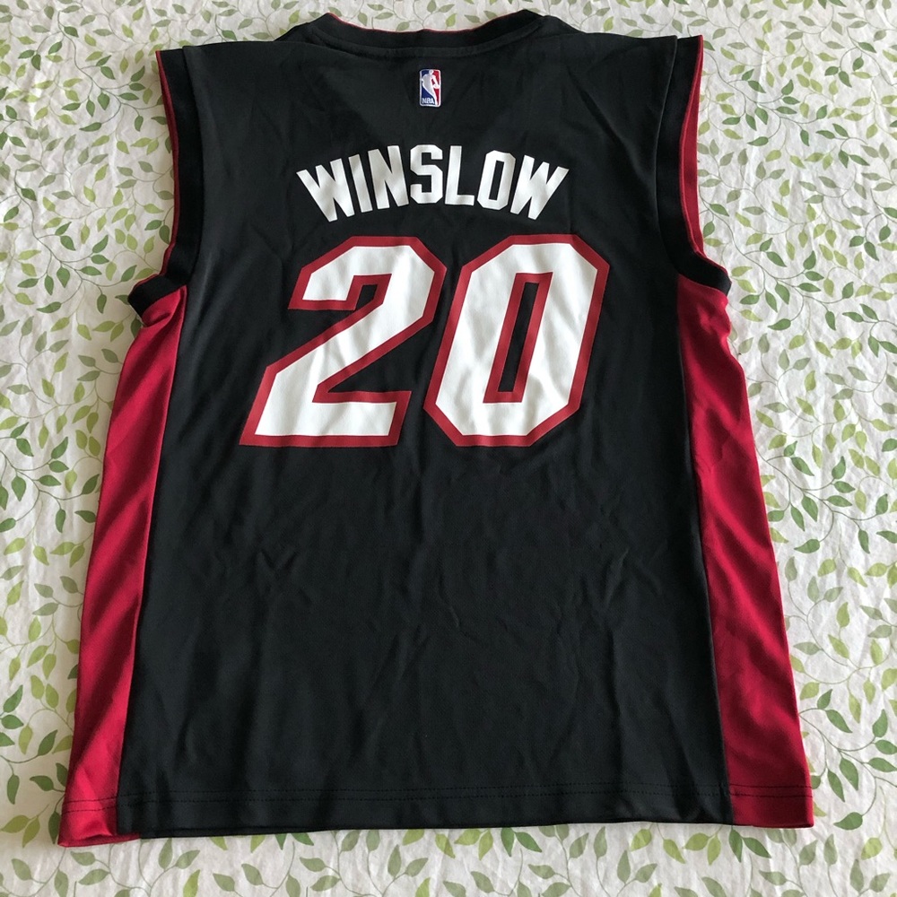 Justise Winslow - Miami Heat Replica Black Jersey